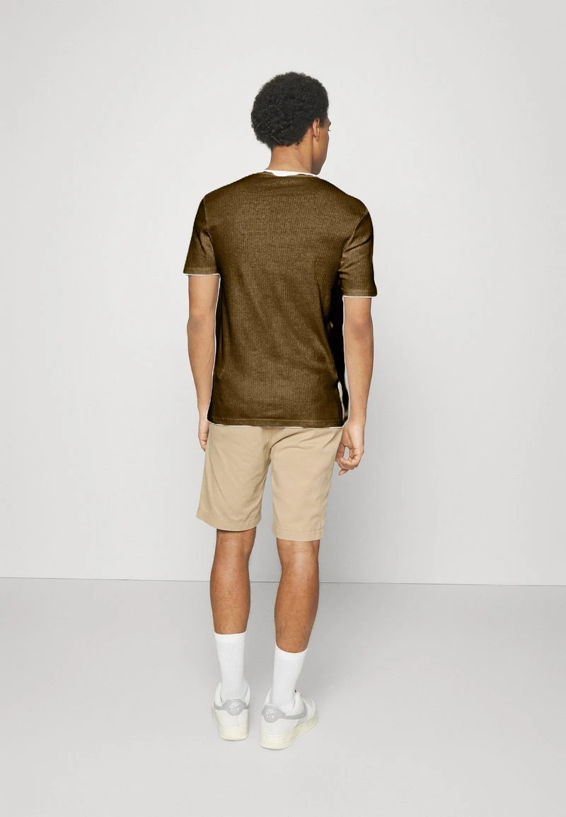 Pier One 2 PACK - Shorts - Tan/black 3 Pier One 2 PACK - Shorts - Tan/black – Bild 3