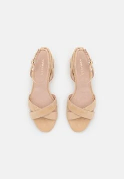 Anna Field LEATHER - Riemensandalette - Beige -Günstiges Mode Verkaufsgeschäft 852e06c55ea74dbda56690ead3411c94