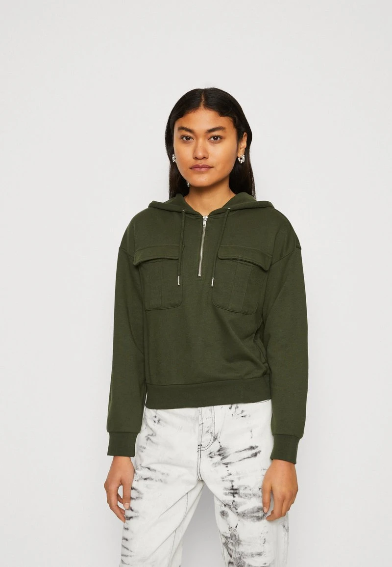 Even&Odd Sweatshirt - Dark Green 1 Even&Odd Sweatshirt - Dark Green