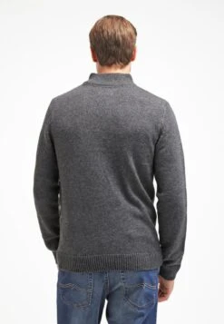 Pier One Strickpullover - Dark Grey Melange -Günstiges Mode Verkaufsgeschäft 8b157f8c50df4697950ce563559300e6