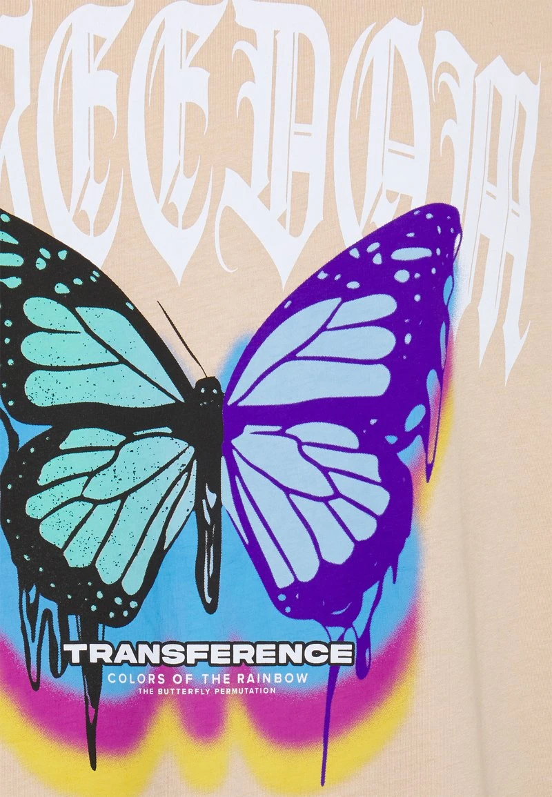 YOURTURN UNISEX - T-Shirt Print - Tan 3 YOURTURN UNISEX - T-Shirt Print - Tan – Bild 3