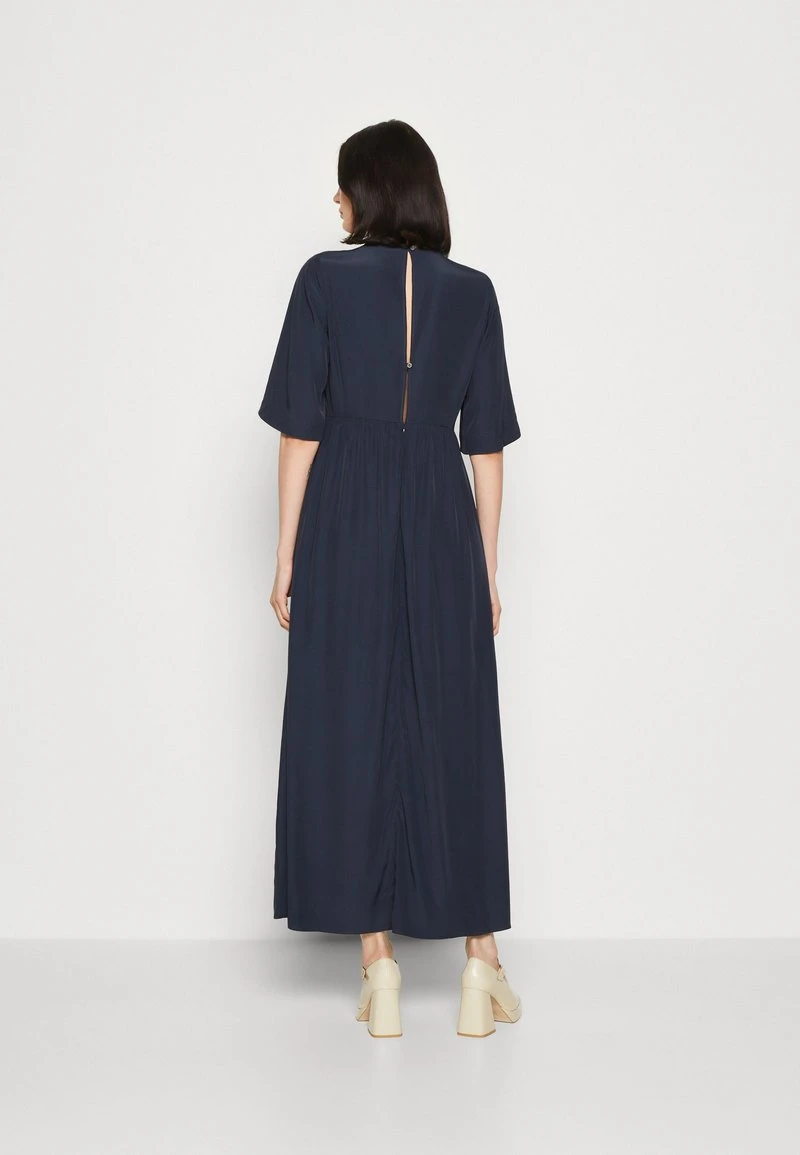 Marc O'Polo DRESS FEMININE SHAPE V NECK WING SLEEVES - Maxikleid - Deep Blue Sea 3 Marc O'Polo DRESS FEMININE SHAPE V NECK WING SLEEVES - Maxikleid - Deep Blue Sea – Bild 3