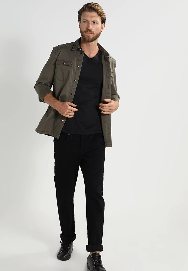 Pier One 2 PACK - T-Shirt Basic - Black 2 Pier One 2 PACK - T-Shirt Basic - Black – Bild 2