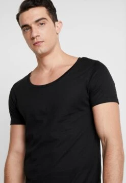 Pier One T-Shirt Basic - Black -Günstiges Mode Verkaufsgeschäft 9f509f254df448bbafd289865720f0e8