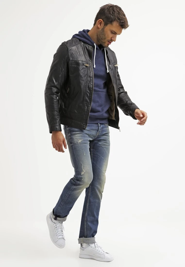 Pier One Kapuzenpullover - Dark Blue Melange 2 Pier One Kapuzenpullover - Dark Blue Melange – Bild 2