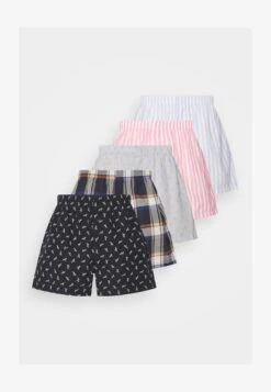 Pier One 5 PACK - Boxershorts - Blue/dark Blue/pink - -Günstiges Mode Verkaufsgeschäft 9fb699084db745fb82f3afe419449e07
