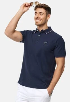 Indicode Jeans WALLO - Poloshirt - Navy -Günstiges Mode Verkaufsgeschäft a1d3148db20e415d8db096793e672386 1