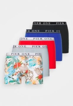 Pier One 5 PACK - Panties - Black/red/light Blue -Günstiges Mode Verkaufsgeschäft a98897e57c8d47b7b55c29b01d1c9606