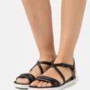 ECCO SIMPIL FLAT - Riemensandalette - Black