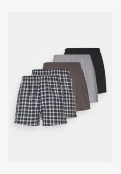 Pier One 5 PACK - Boxershorts - Grey -Günstiges Mode Verkaufsgeschäft abc2677e29204b66b44e246719f6eeb4
