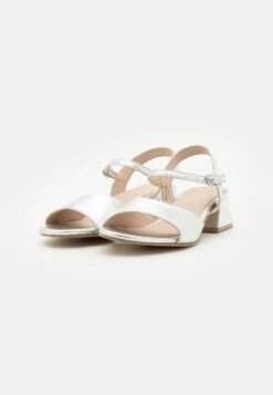 Anna Field LEATHER - Riemensandalette - Silver -Günstiges Mode Verkaufsgeschäft ac1dbf71649341b6b06f16ddd3c3c994