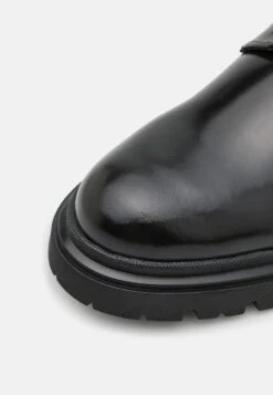 YOURTURN Leather UNISEX - Sportlicher Schnürer - Black -Günstiges Mode Verkaufsgeschäft b5ccc4155fda4429aad0df5e4fcdb0da