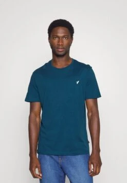 Pier One 5 PACK - T-Shirt Basic - White/blue/stone -Günstiges Mode Verkaufsgeschäft b839b6722acb4810893aab216141f42b