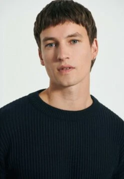 Strickpullover - Navy -Günstiges Mode Verkaufsgeschäft b8e9a436b91e47b49cf70249bf86d934