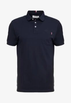 Pier One TRICOLORE TRIM POLO - Poloshirt - Black -Günstiges Mode Verkaufsgeschäft ba7707c5f9564d84bcfdd2d32f5c16a5