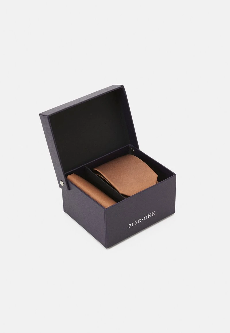 Pier One SET - Einstecktuch - Brown 6 Pier One SET - Einstecktuch - Brown – Bild 6