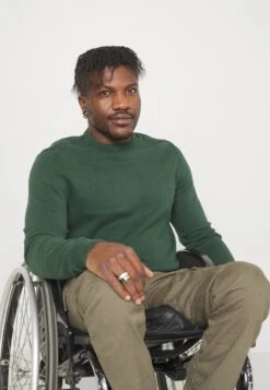 Pier One Strickpullover - Dark Green -Günstiges Mode Verkaufsgeschäft be54916fc9d54f10a9831041a0577849