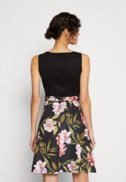 Anna Field Jerseykleid - Black/black/pink -Günstiges Mode Verkaufsgeschäft bf2b72ddb8ab45fc8112f8ad8ecc10ad