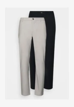 Pier One 2 PACK - Stoffhose - Mottled Light Grey/black -Günstiges Mode Verkaufsgeschäft bf5cfc6785a64bee84d2f35fab7c6ae4 1