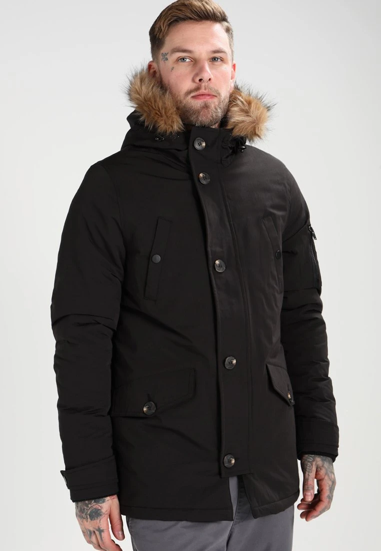 Pier One Parka - Black 4 Pier One Parka - Black – Bild 4