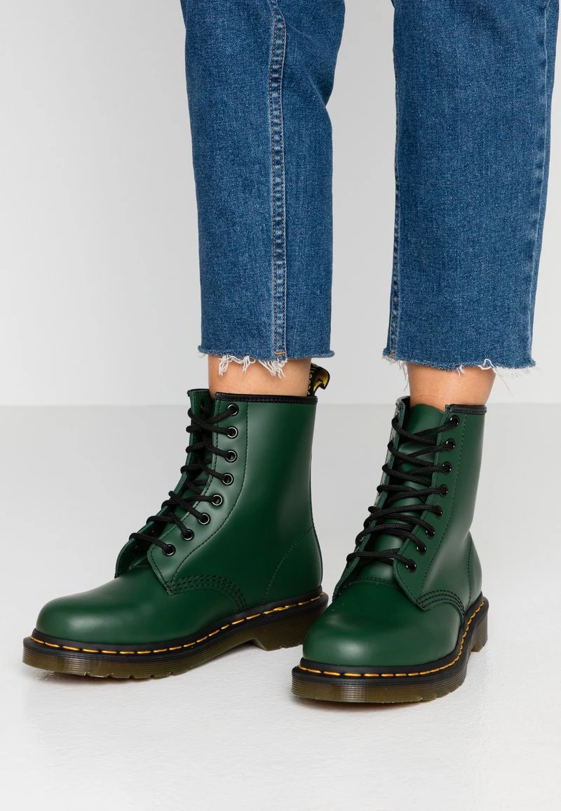 Dr. Martens 1460 BOOT - Schnürstiefelette - Green Smooth 4 Dr. Martens 1460 BOOT - Schnürstiefelette - Green Smooth – Bild 4