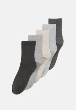 Anna Field 5 PACK - Socken - Beige/black/grey -Günstiges Mode Verkaufsgeschäft c9d3ce9961794b6aa47248952f7fb165