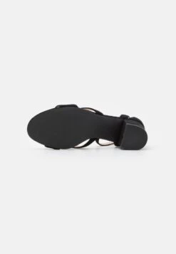 LEATHER WIDE FIT - Riemensandalette - Black -Günstiges Mode Verkaufsgeschäft d01fa3b7e2db44428a41d41757549389