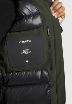 Khujo CHARLYN - Wintermantel - Dunkelgrün -Günstiges Mode Verkaufsgeschäft d42301d64d454066b9ada4b364a6affb