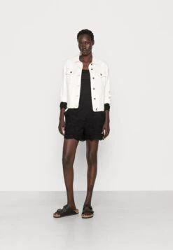 Anna Field Langarmshirt - Black -Günstiges Mode Verkaufsgeschäft d45c2fa1feaa4ec8960eee067d2d6359