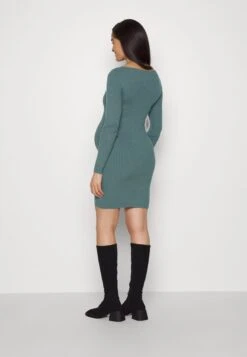 Strickkleid - Dark Green -Günstiges Mode Verkaufsgeschäft d4da3db967dd4ebaa7da67e2fb48a87f