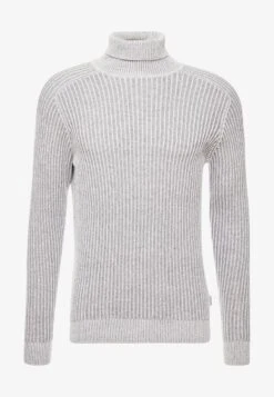 Pier One Strickpullover - 111 - Mottled Light Grey -Günstiges Mode Verkaufsgeschäft dde752ed6c3a4c9ba2a10ae87d487ac5