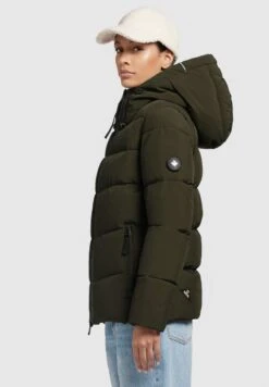 Khujo FAMES - Winterjacke - Dunkelgrün -Günstiges Mode Verkaufsgeschäft ddf5f44bdae649818cb1d292bbbd00b9