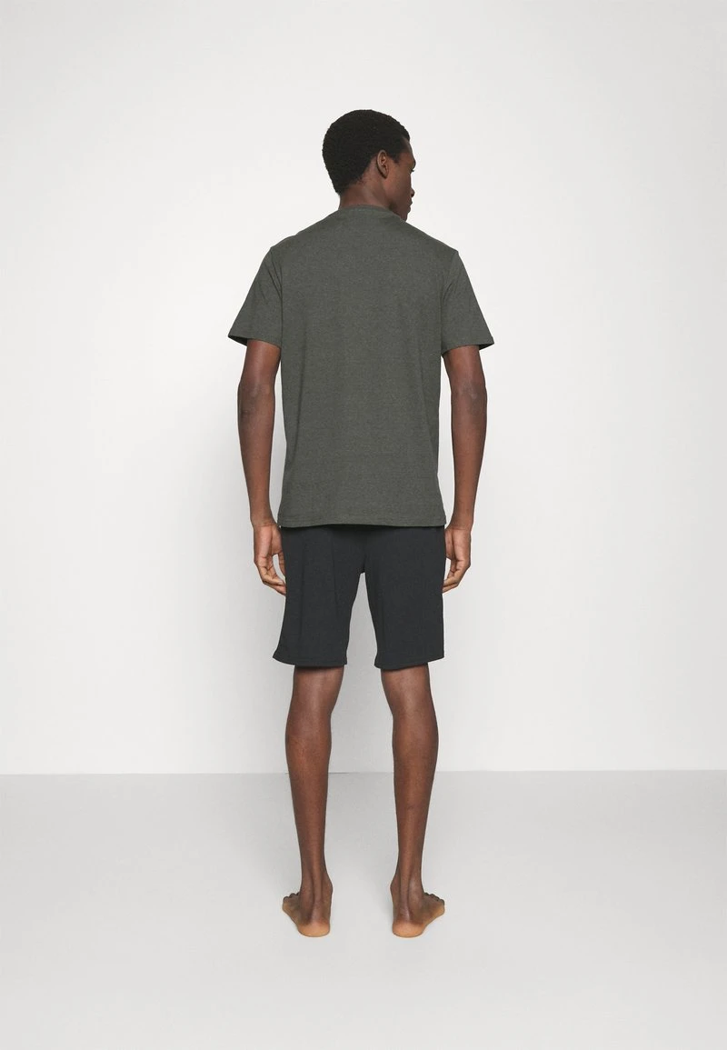 Pier One Nachtwäsche Set - Black/khaki 3 Pier One Nachtwäsche Set - Black/khaki – Bild 3