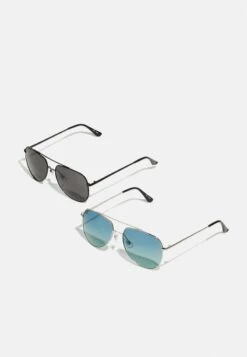 Pier One 2 PACK - Sonnenbrille - Black/blue -Günstiges Mode Verkaufsgeschäft e0eac7f8f57c4585b786e354fd010712 1