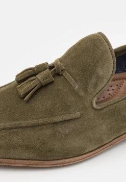 Pier One LEATHER - Slipper - Green -Günstiges Mode Verkaufsgeschäft e1f88111880d4b22b149d345f9e0d086