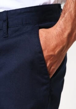 Pier One SLIM FIT CHINO - Chino - Dark Blue -Günstiges Mode Verkaufsgeschäft e9b0cf0937424b249f03ead3cee4c9bf
