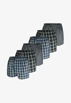 6 PACK - Boxershorts - Black Blue -Günstiges Mode Verkaufsgeschäft ec9842c762f24e4d9659143d5f8cf4c0 1