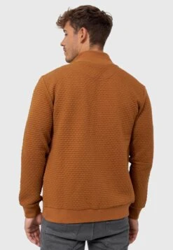 Indicode Jeans BERMIE - Sweatjacke - Mottled Brown -Günstiges Mode Verkaufsgeschäft f1581c0450f74620968030608dc18b36