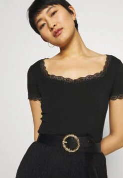 Anna Field T-Shirt Basic - Black -Günstiges Mode Verkaufsgeschäft f3bb6e1636aa46fe80ac585f9e98b5dc