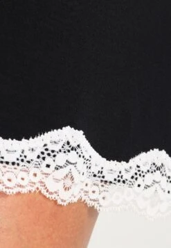 Anna Field HEIDI LONG SLEEVES VISCOSE NIGHTDRESS - Nachthemd - Black -Günstiges Mode Verkaufsgeschäft f833b7133ba747e99510b29e29947484