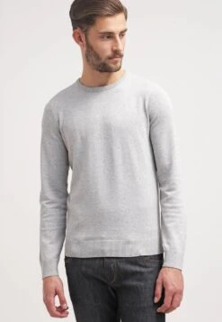 Pier One BASIC CREWNECK - Strickpullover - Light Grey 11 Pier One BASIC CREWNECK - Strickpullover - Light Grey -Günstiges Mode Verkaufsgeschäft f8db32b329f64ca7a5bff641a17f39df 1