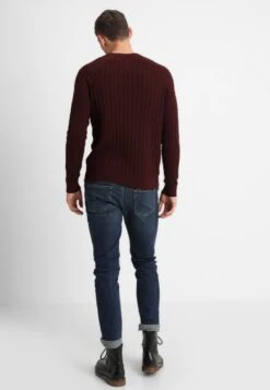 Pier One Strickpullover - Mottled Bordeaux 8 Pier One Strickpullover - Mottled Bordeaux -Günstiges Mode Verkaufsgeschäft fc1817f3db34423ca2bcccf59d46c923