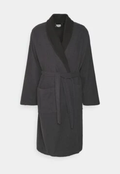 Pier One SHAWL TOWEL BATHROBE - Bademantel - Dark Grey -Günstiges Mode Verkaufsgeschäft fc899b7e716e4af0a060b8230c31bf9e